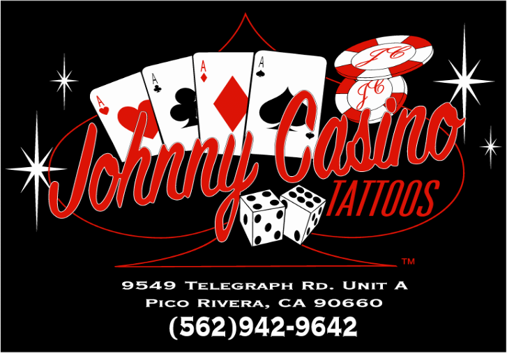 casino tattoos. Johnny Casino Tattoos on