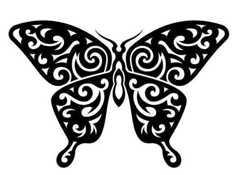 butterfly tattoos,butterfly tattoo design,tribal