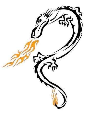 tribal,tattoos,dragon tattoos,dragon,tattoo design