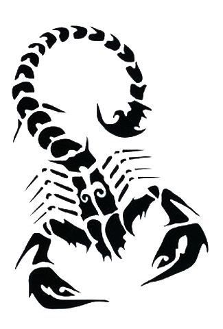 Scorpion Tattoos,Tribal Scorpion,Scorpion Design 1 