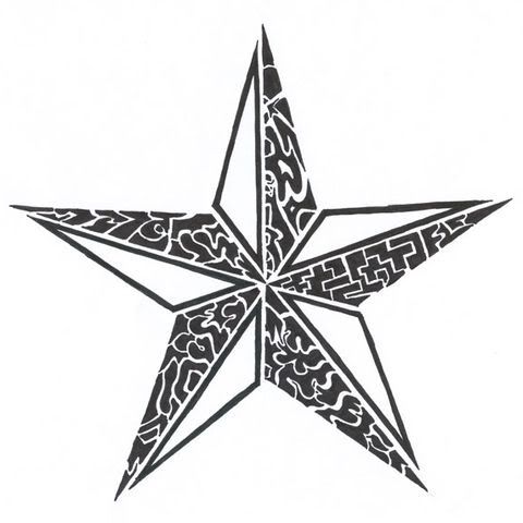 Star Tattoos and Nautical Stars