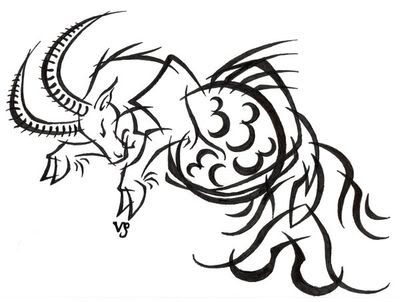Capricorn Tattoos on Zodiac Tattoo Symbols  Capricorn Tattoos