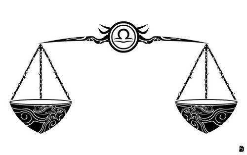 Libra Symbol Tattoo