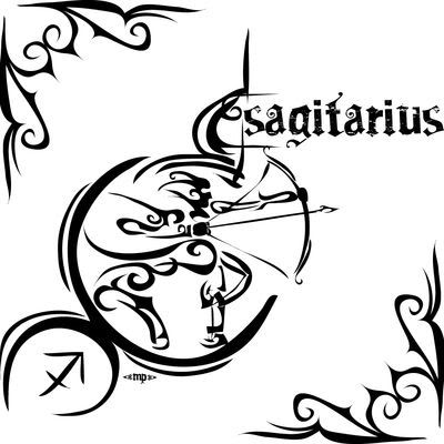 Sagittarius Tattoos on Astrological Sign Of Sagittarius Tattoos   Zodiac Symbol Tattoos