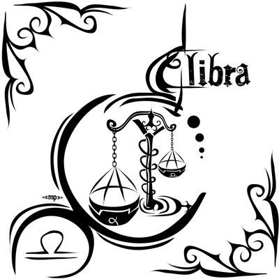 Astrological Sign of Libra Tattoos