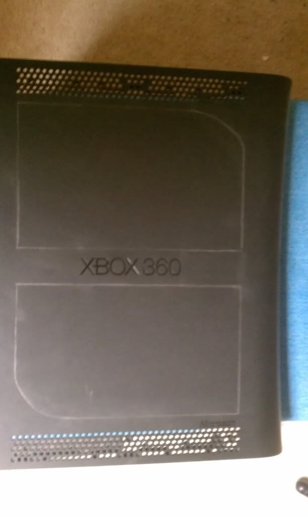 My First XBox 360 Elite Custom Case Build log