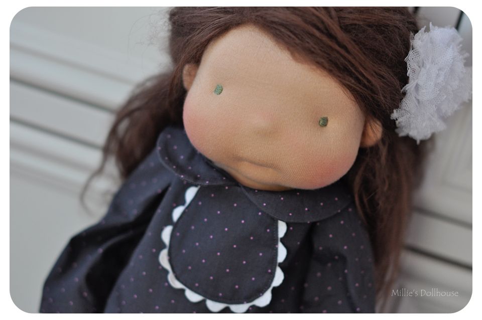 Lucienne - A 17" handmade Millie's Dollhouse doll