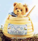 bear in honey pot Pictures, Images and Photos