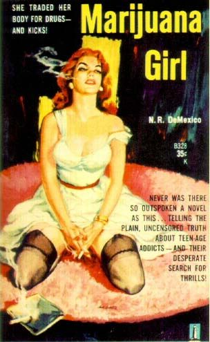 Marijuana Girl Image