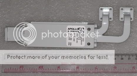 APPLLO MILLIMETER WAVE DIPLEXER WAVEGUIDE ADAPTER  