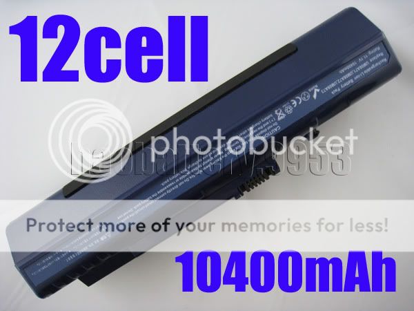 10400mah battery Acer Aspire One AOA150 AOA110 ZG5 A110  