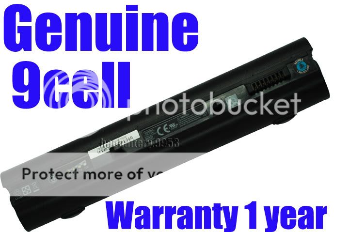 9CELL Genuine Battery Gateway NX100 NX100X E100 M W2307  