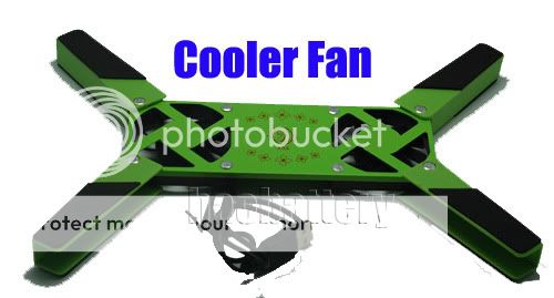 Laptop Folding Cooling Pad Cooler Fan for Hp mini 1000  
