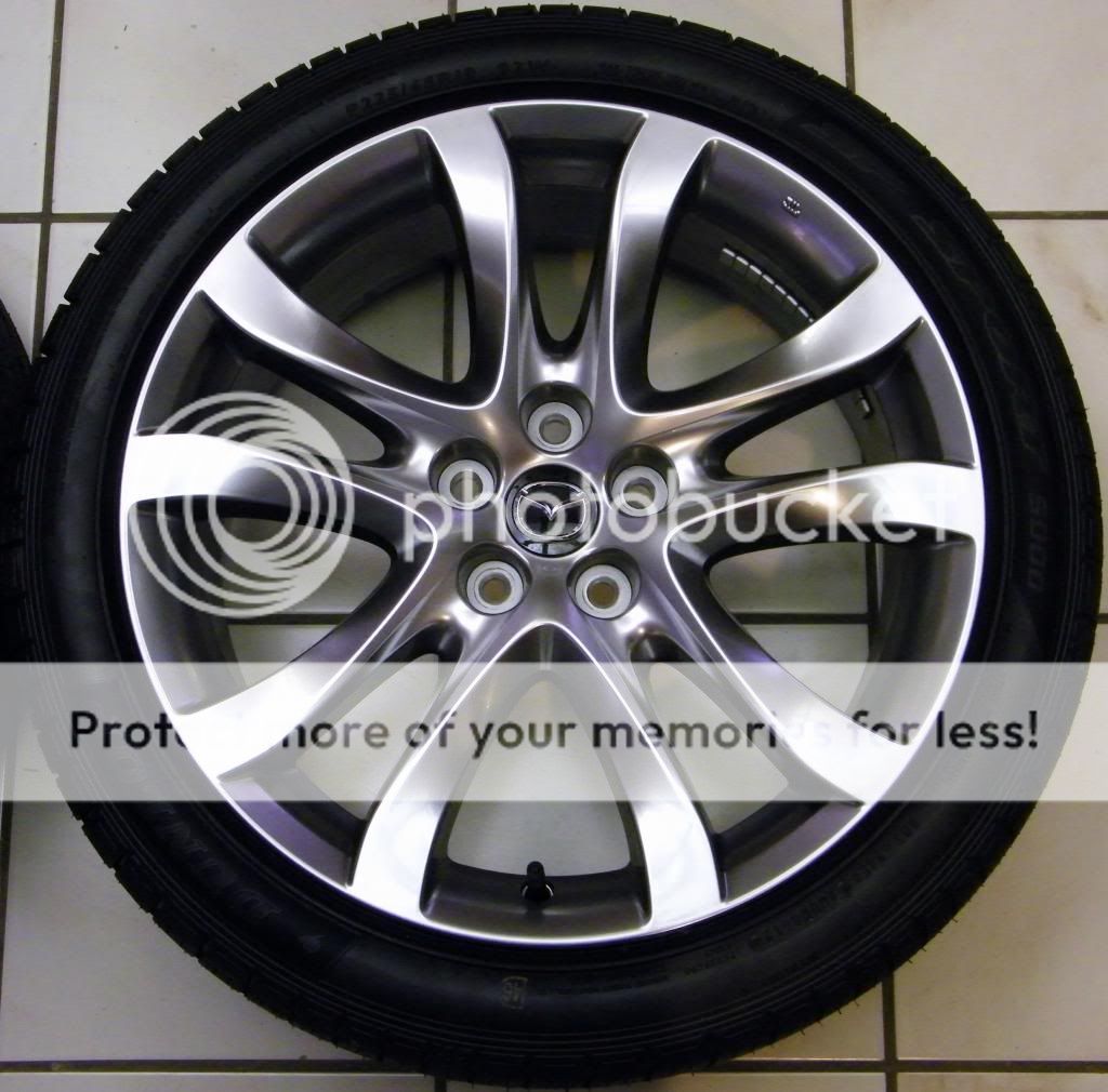 2014 Mazda 6 19" Factory Wheels Tires Rims with Dunlop SP Sport 5000 Tires