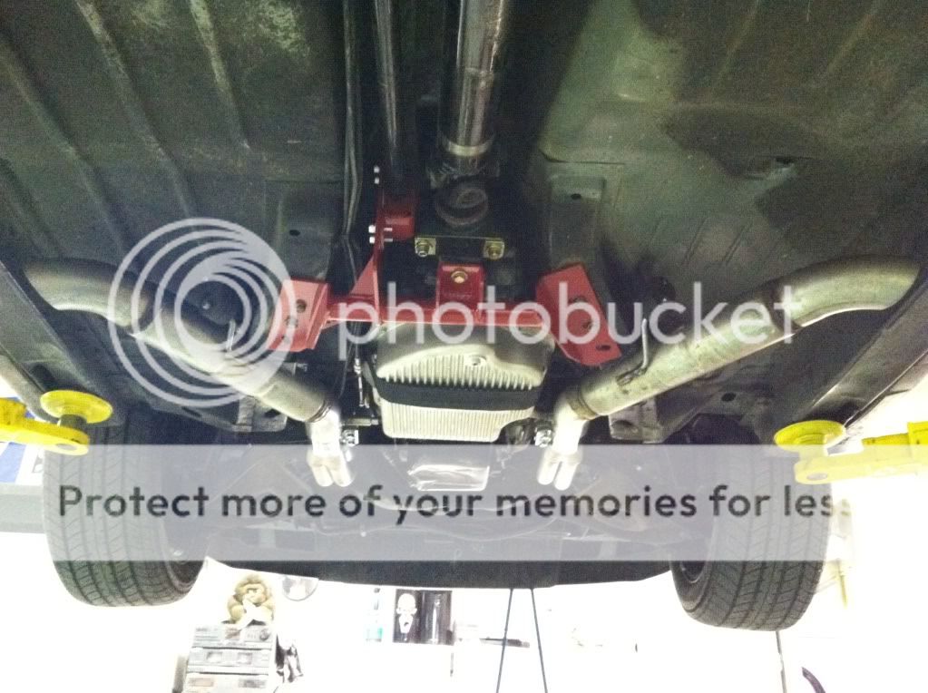 mufflers mounted off the header folks. LS1TECH Camaro and Firebird