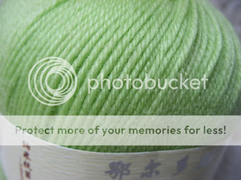   Soft Skeins Cashmere Wool Knitting Yarn Lot;DK;200g; Green;401  